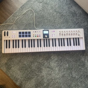 Arturia KeyLab Essential 61-key Keyboard Controller - White - Picture 1 of 7