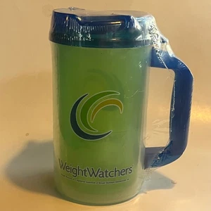 32 oz. WEIGHT WATCHERS isolierter Reisebecher mit Strohhalm - WHIRLEY hergestellt in den USA -- versiegelt NEU - Bild 1 von 9