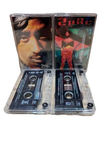 2Pac Greatest Hits + Strictly 4 My N.I.G.G.A.Z. [Both Cassette Tapes Tested] Rap - Picture 1 of 12