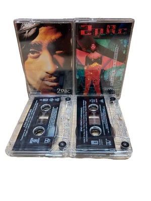 2Pac Greatest Hits + Strictly 4 My N.I.G.G.A.Z. [Both Cassette Tapes Tested] Rap - Image 1 of 4