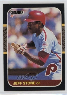 1987 Donruss Jeff Stone #309 - Image 1 of 2