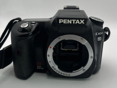 Corpo da câmera DSLR Pentax K100D 6.1 megapixels - para peças ou reparos - Imagem 1 de 4
