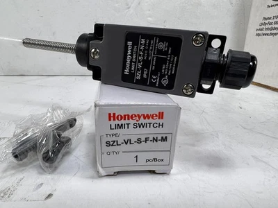 Honeywell SZL-VL-S-F-N-M, interruptor de límite, 10A, 250 VCA, IP67 Foto 1 de 4