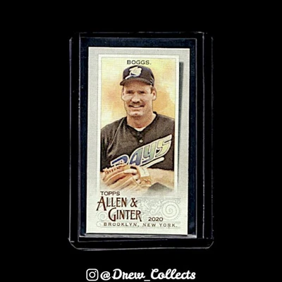 2020 Topps Allen & Ginter #126 Wade Boggs Mini - Image 1 of 2