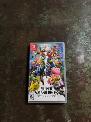 Super Smash Bros. Ultimate Authentic Nintendo Switch CASE / BOX ART ONLY - Image 1 of 3