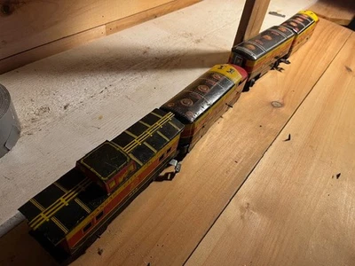 Tren juguete MARX PERSONALIZADO MCS-RARO-LOCO, SEGUNDO COCHE, REMOLQUE, FURGÓN DE COLA. ¡¡FUNCIONA, LUCES!!! Foto 1 de 4