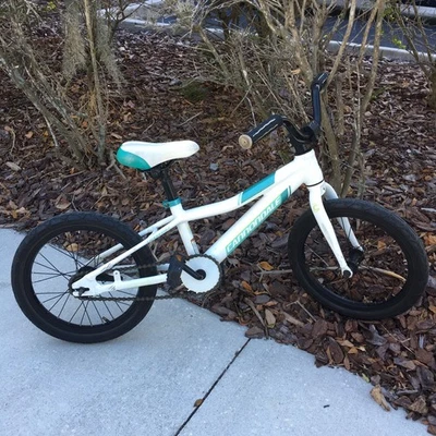 Cannondale 16 Aluminium weiß/türkis - Bild 1 von 4