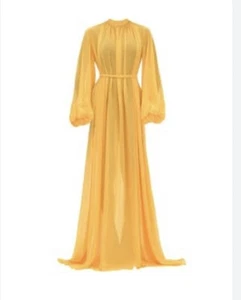 Andrea Iyamah Sade dress/cover-up In Marigold - Picture 1 of 4