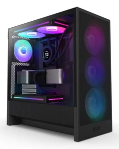 NZXT H5 Flow RGB Midi Tower Black - CC-H52FB-R1 - Picture 1 of 6