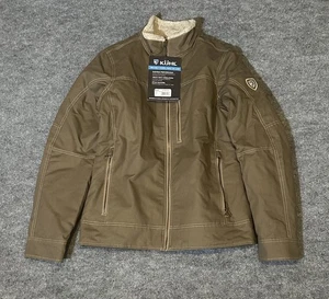 Kuhl Men’s Small Burr Insulated Khaki Zip Greenish Brown Jacket NWT 199$ MSRP - Picture 1 of 7