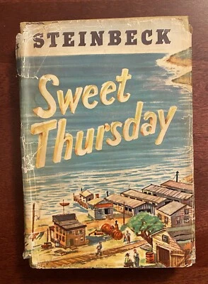 Steinbeck, Sweet Thursday HC DJ 1st Edition & Printing 1954 - Imagem 1 de 4