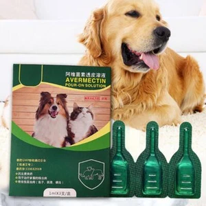 Entwurmungstropfen für Hunde und Katzen, externe Entwurmung, die Gesund M6I9 - Bild 1 von 11