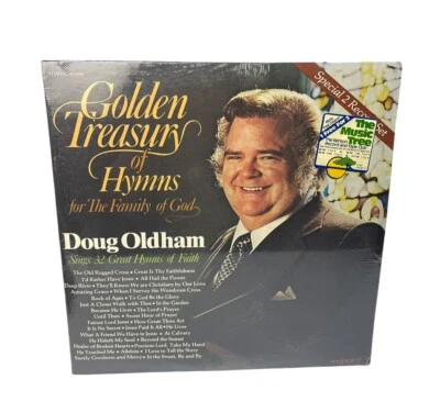 Golden Treasury Of Hymns For The Family Of God By Doug Oldham Album 1977 NEW - Image 1 of 4