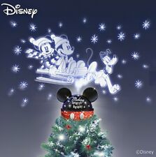 Bradford Exchange Disney Making Spirits Bright Christmas Tree Topper Decor 6.5"