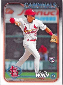 Masyn Winn #189 2024 Topps Chrome RC - Cardinals - Picture 1 of 3