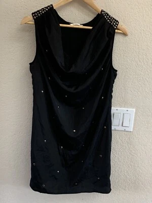 Esley Black Jeweled Dress Size S NWT - Image 1 of 4