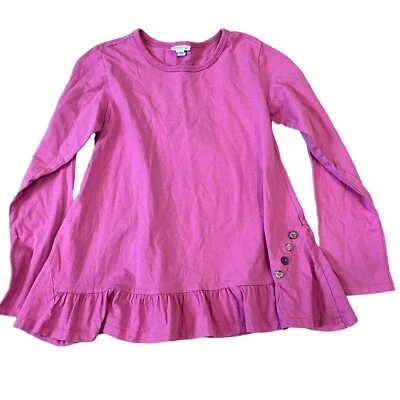 Naartjie Kids Girls Vintage Pink Long Sleeve Shirt 10 - Image 1 of 4
