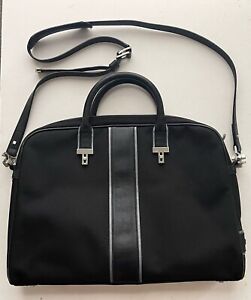 TUMI Elements Collection Black Laptop Briefcase Computer Bag Carry On Travel