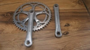 crankset Shimano Tourney ST /GS by Takagi VIA Japan 52/42 T 170 mm touring 1987 - Picture 1 of 23