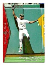 1995 Upper Deck SP Rickey Henderson #182 Oakland Athletics HOF