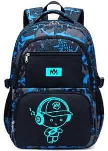 Kids Backpack Boys Camo Bookbag Teens Elementary School Bag Daypack Travel Ba... - Picture 1 of 9
