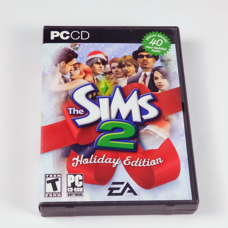 The Sims 2 Holiday Edition PC Game Complete w/ Key 2005 - Image 1 of 4
