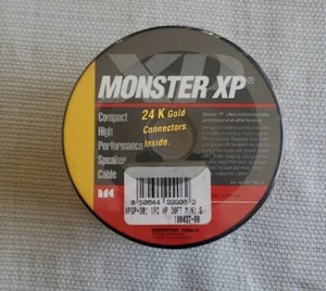Monster XPGP 30 ft Compact High Performance Speaker Cable Factory Sealed - Picture 1 of 3