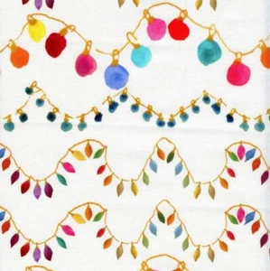 Brite Delight White Sweet Holiday Quilt Sew Fabric MICHAEL MILLER - Picture 1 of 1