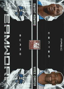 2009-10 Donruss Elite Teamwork Combos Magic Card #22 Dwight Howard/Vince Carter