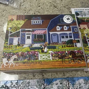 Buffalo Games Charles Wysocki Silver Select Prairie Wind Flowers 1000 Pc Puzzle - Picture 1 of 2