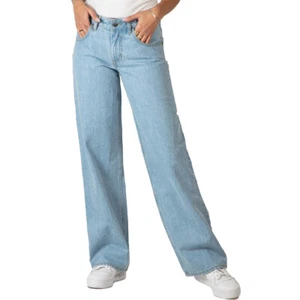 Jeans holgados Reell para mujer Holly Origin azul claro corte largo skate NUEVO - Imagen 1 de 8