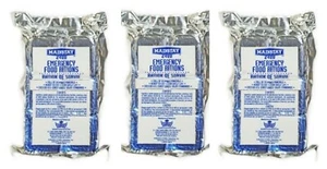 Emergency Food Rations 2400-cal bars 3-pack for 1 person up to 6 days exp 04/30 - Picture 1 of 4