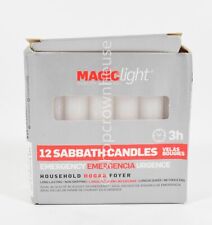 1 Box MAGIC LIGHT Quality Candles 12 Sabbath Candles Emergency Household = 12