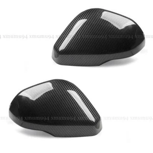 Carbon Fiber Side Rearview Mirror Caps Trim Cover For Honda CRV CR-V 2023-2025 - Picture 1 of 4