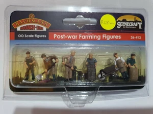 Bachmann Scenecraft 36-413 Post-war Farming Figures OO scale - Picture 1 of 2