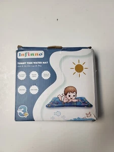 Infinno Inflatable Tummy Time Mat Premium Baby Water Play Mat for Infants 3-mo + - Picture 1 of 6