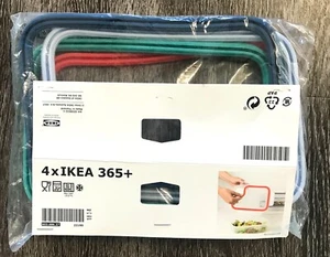 IKEA 365+ Replacement Lid Gasket Seal Rectangular Assorted colors Pack of 4 - Picture 1 of 1