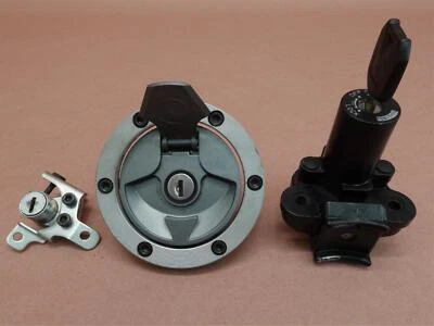 Juego de llaves de bloqueo de encendido Kawasaki Ninja EX300 EX 300 2013-2017 tapa de gasolina Foto 1 de 4