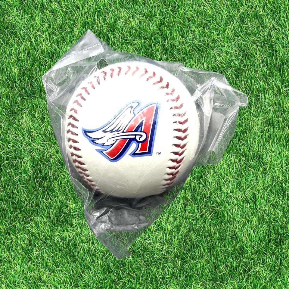 Anaheim California Angels Oficial MLB Béisbol Gene A Budig Rawlings Nuevo de Lote Antiguo en Bolsa Foto 1 de 4