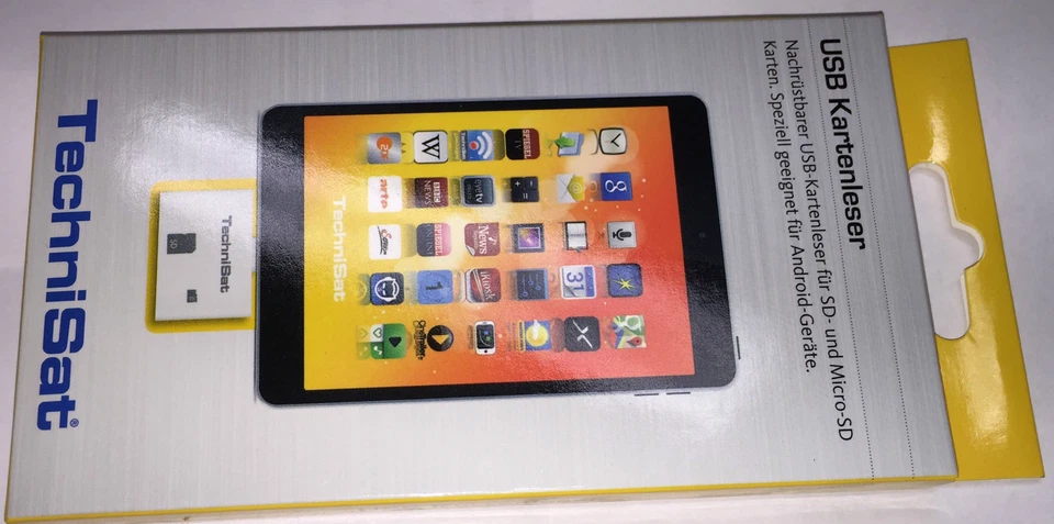 TechniSat USB-Kartenleser  0000/9002 für SD- und Micro-SD Karten, neu , OVP - Bild 1 von 1