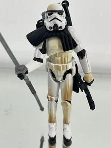 Star Wars Sandtrooper Saga Collezione 37 Stormtrooper Eisley Sciolto 3,75 Completo - Foto 1 di 7