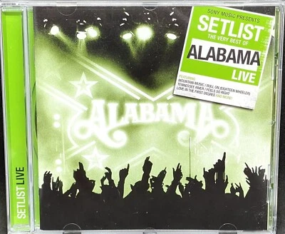 ALABAMA - THE VERY BEST OF ALABAMA LIVE, CD ALBUM, (2013) *NEW / SEALED* Foto 1 de 4