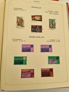 2 x álbumes de estampillas de colección Australia 1913 a 1981 más de 600 estampillas - Imagen 1 de 11