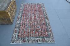 Bedroom Rugs, Turkish Rugs, 3.4x6.4 ft Accent Rug, Vintage Rugs, Anatolian Rugs