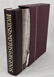 British Myths & Legends Folio Society Book. - Imagen 1 de 17