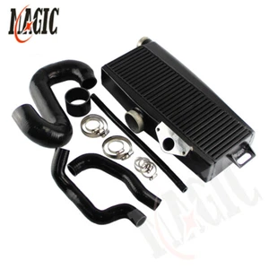 Intercooler de montaje superior negro para Subaru Impreza 2.0L 2.5L WRX 02-07 y STI 04-07 - Imagen 1 de 7