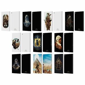 ASSASSIN'S CREED ORIGINS CHARACTER ART LEATHER BOOK WALLET CASE FOR AMAZON FIRE