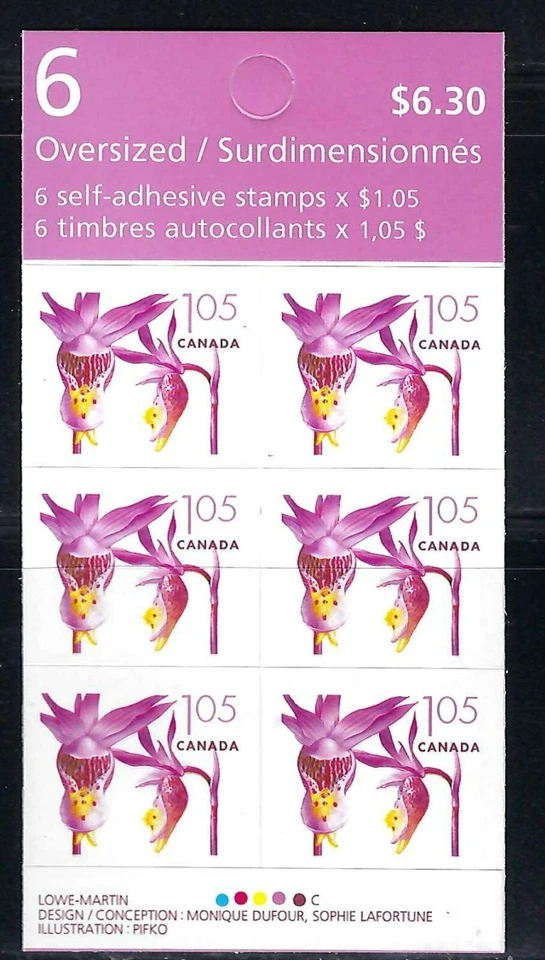 CANADÁ - FOLLETO COMO NUEVO - MUY BUEN ESTADO - UNITRADE - BK319 (2133) - DEFINITIVOS DE FLORES 2005 Foto 1 de 1