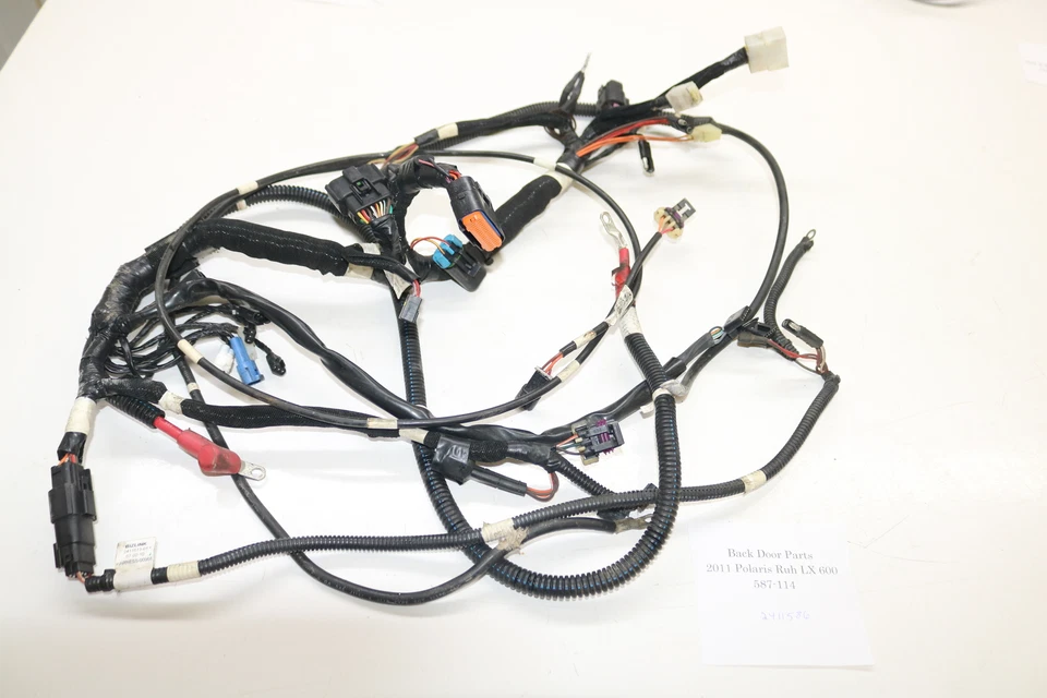 2011 Polaris Rush Lx Es 600 Pro Ride Main Wiring Harness Wire Loom - Image 1 of 4