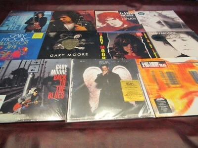 GARY MOORE  BLUES & BEYOND + BACK STREETS + WAR + AS YOU+ LAKE & MOORE LIVE PLUS - Image 1 of 2